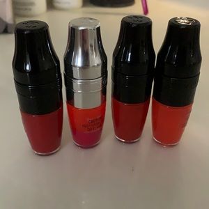 4 Lancôme matte shaker lip stain/gloss